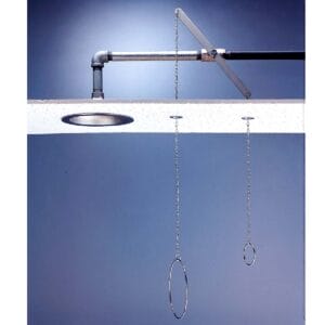 Lifesaver SE-236 Ceiling Mounted Deluge Shower with Chain and Ring