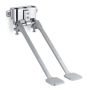 Wall Mount Double Foot Pedal