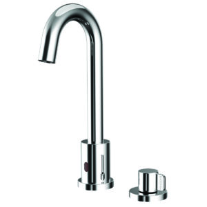 Sensorflo SF-9102 Gooseneck Battery Powered Sensor Faucet with Mixer