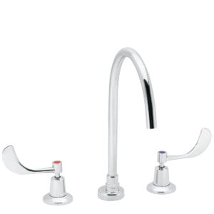 Commander SC-3004-FC-LD Gooseneck Widespread Lavatory Faucet