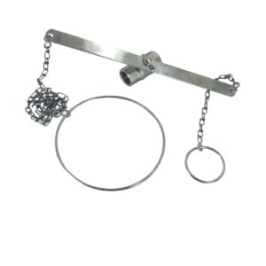 SE-911-CR Stay Open Ball Valve with Chain and Ring