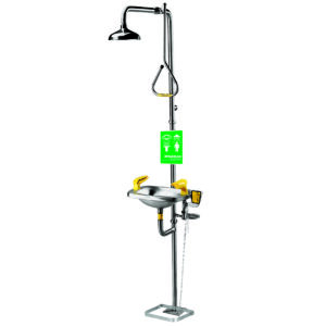 Select Series SE-623-HFO Combination Stainless Steel Emergency Shower