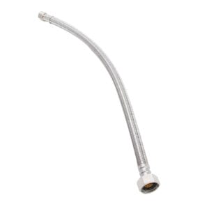 3/8" OD x 1/2" FIP x 16" Braided Stainless Faucet Connector