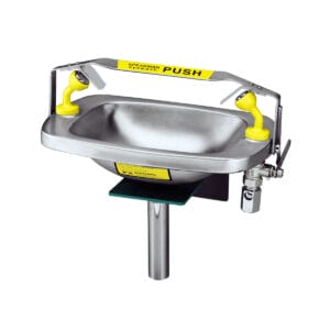 Select Series SE-505 Eyewash Stainless Steel Bowl Wall Mount System